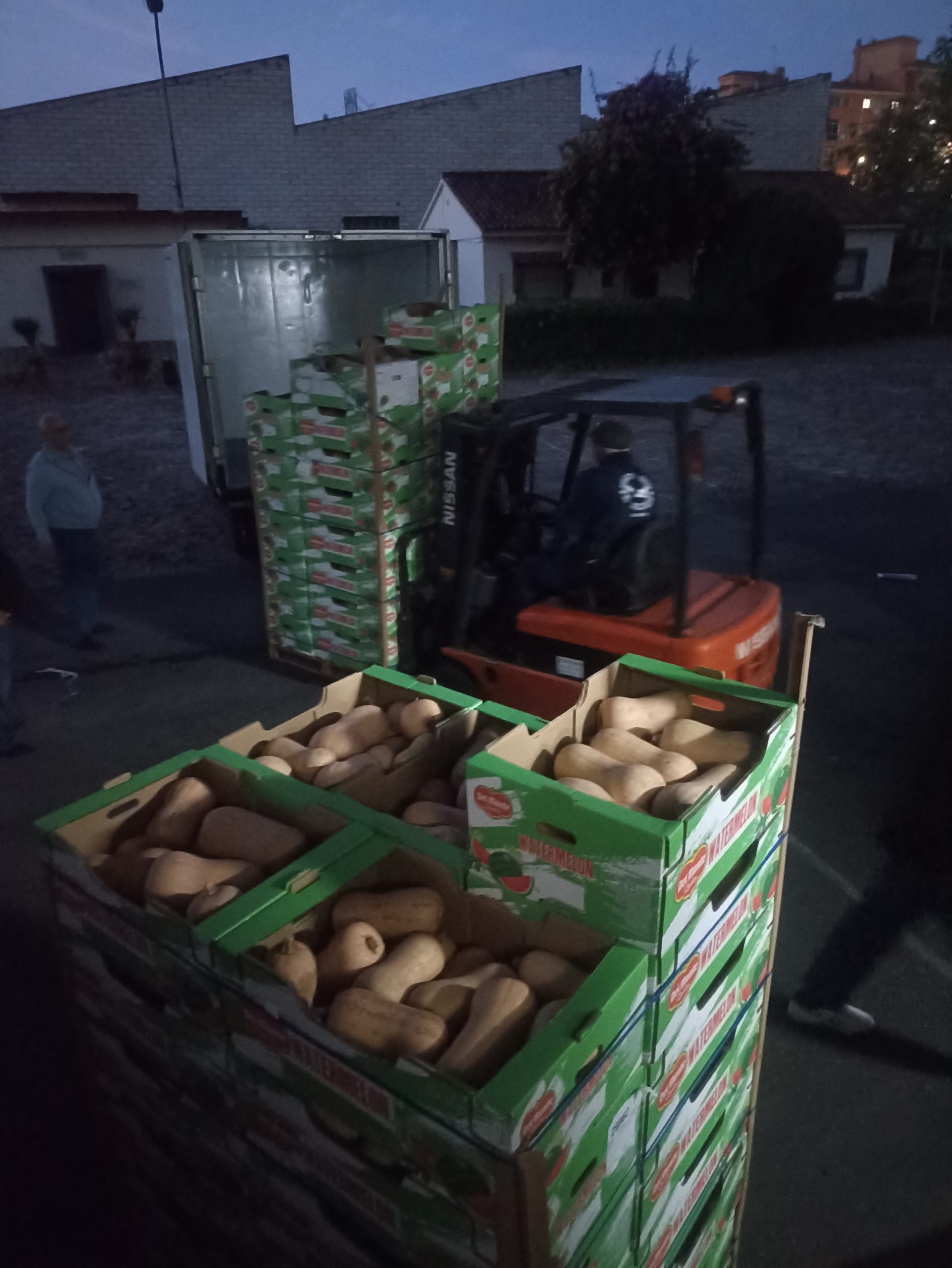 Repartimos 15.766 kilos de uvas, calabazas y granadas