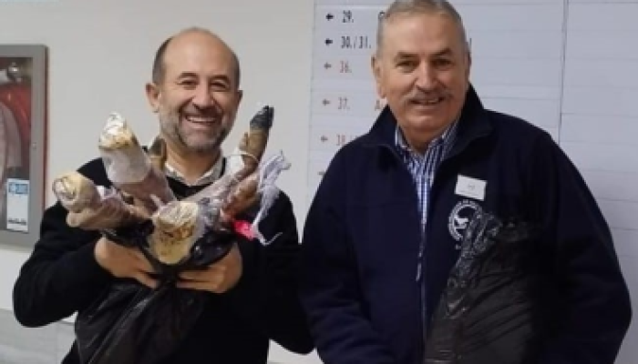 Gracias al Centro de Formación para el Empleo de Cáceres por la entrega de alimentos