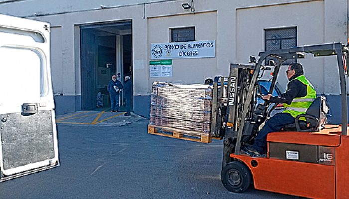 Intercambio de productos entre los Bancos de Alimentos